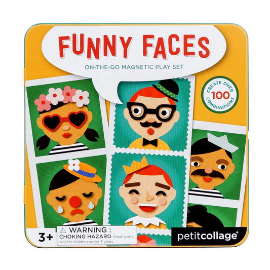 Funny Faces - On The Go Magnetic Play Set