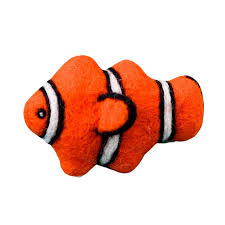 Felt Clownfish Toy (coral Reef Fish)