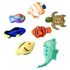 Felt Clownfish Toy (coral Reef Fish)