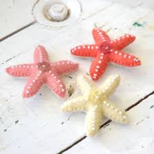 Felt Starfish - Set Of 3