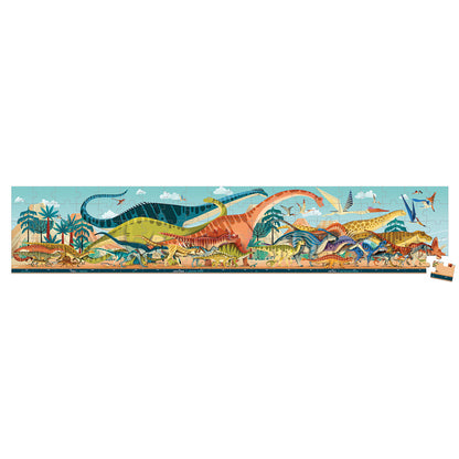 Janod - Dino Panoramic Puzzle 