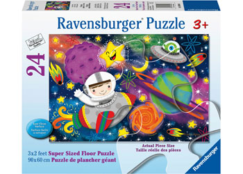 Puzzle 24pc Space Rocket