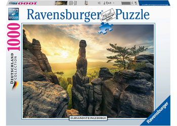 Puzzle 1000pc Monolith Elbe Sandstone Mountains