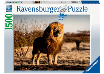 Puzzle 1500pc Lion King Of The Animals