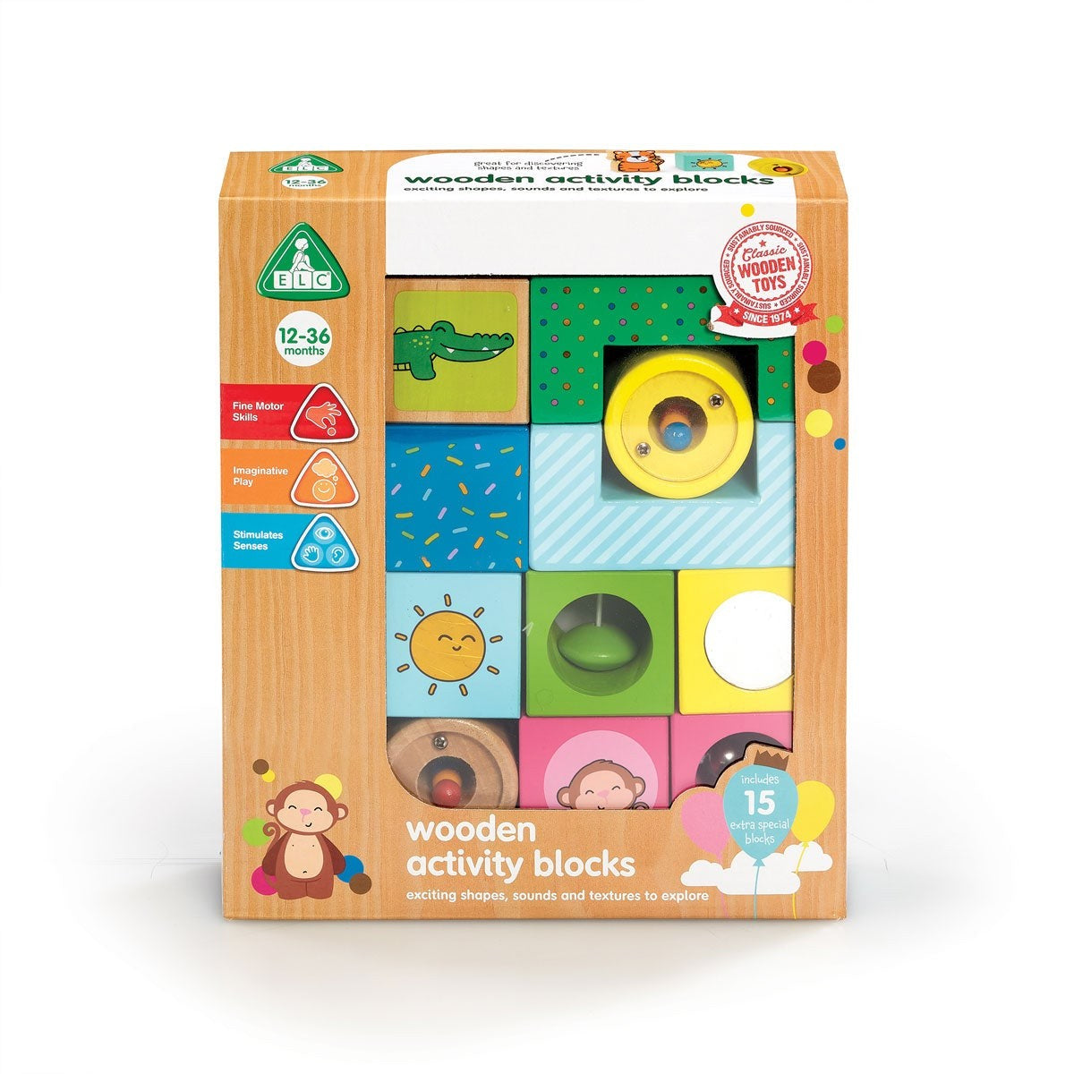 Wooden Activity Blocks