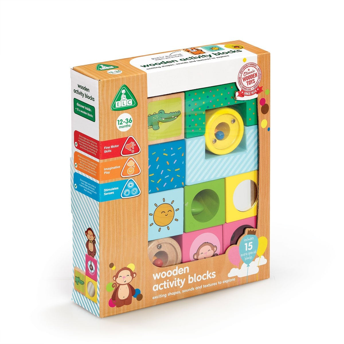 Wooden Activity Blocks