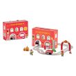 Little Fire House Wind Up & Go Play Set