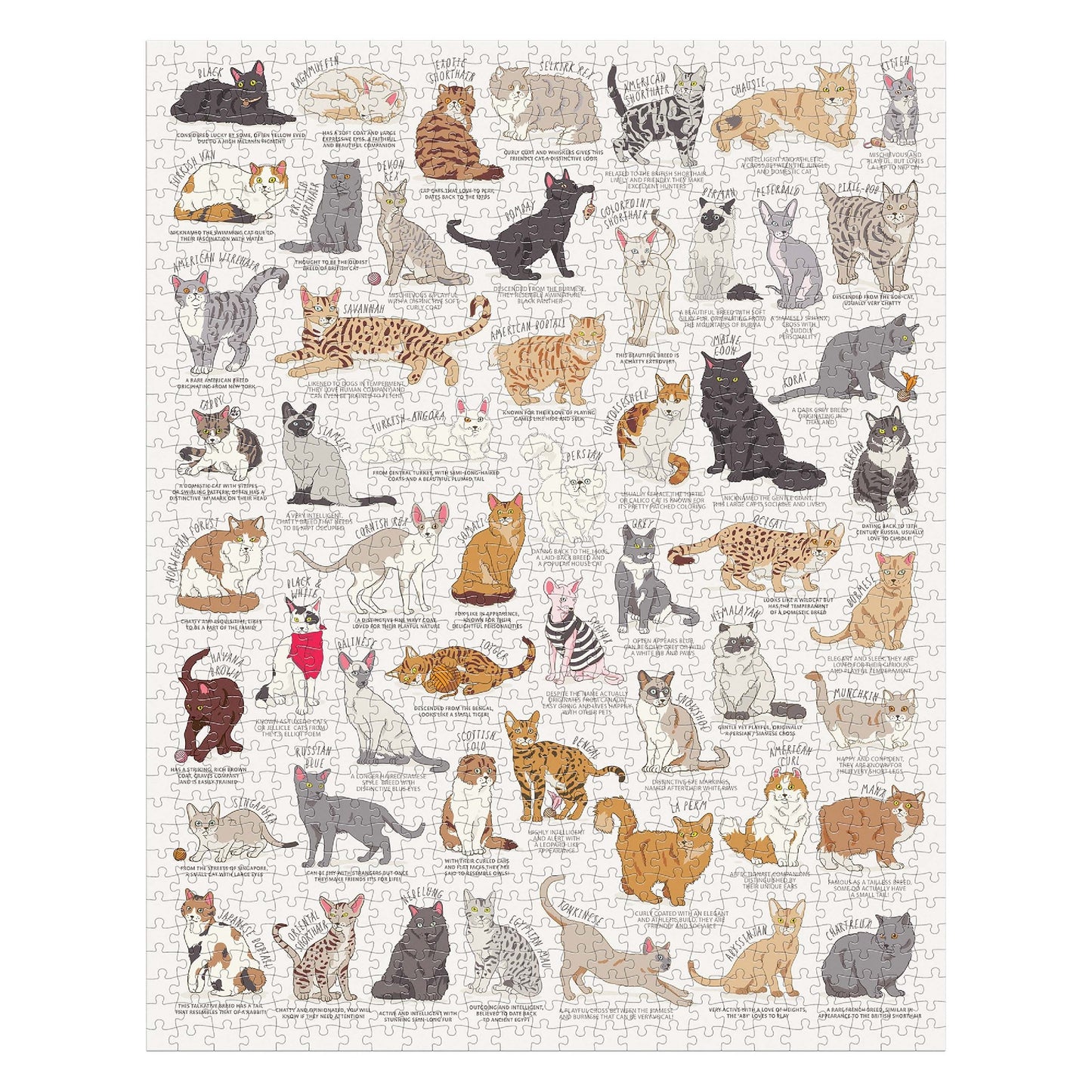 Ridley's Cat Lovers 1000pc Puzzle