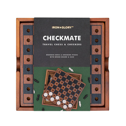  Chess & Checkers Luckies Iron & Glory Multi-coloured 14x3x14cm