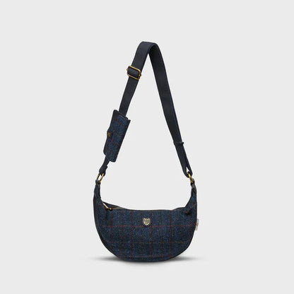 The Luna Bag - Navy Over-check