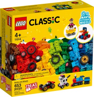 Lego 11014 Classic Bricks And Wheels Age 4+