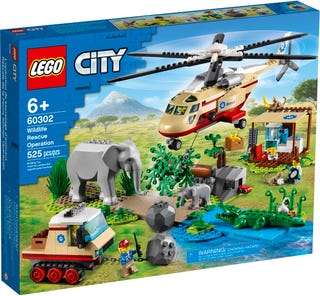 Lego 60302 City Wildlife Rescue Operation Age 6+