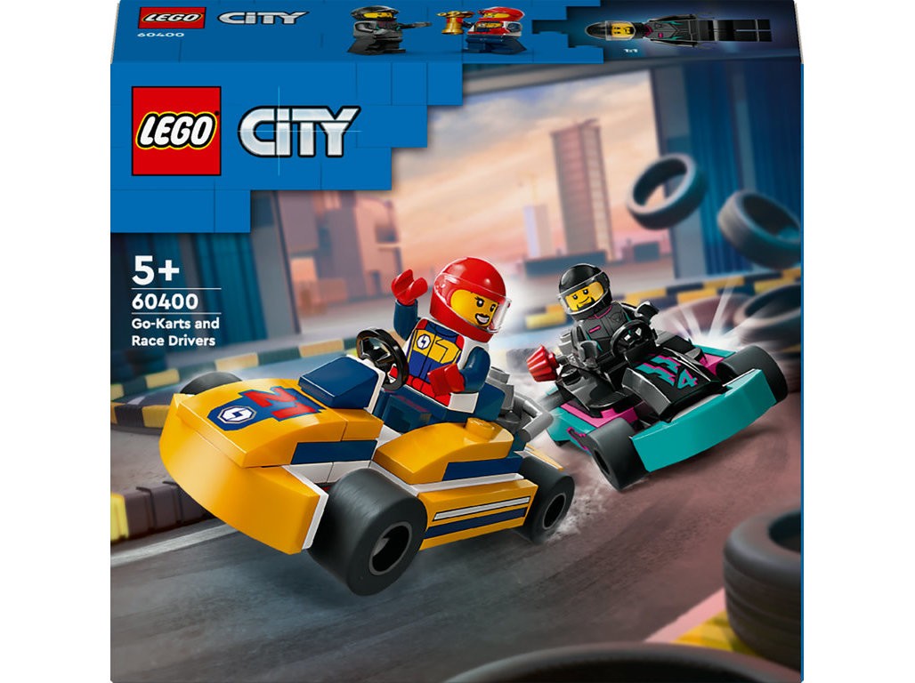 Lego 60400 Go-karts And Race Drivers 5+