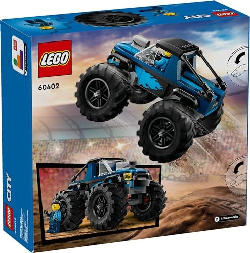 Lego City 60402 Blue Monster Truck Toy Vehicle Set