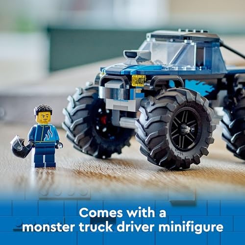 Lego City 60402 Blue Monster Truck Toy Vehicle Set