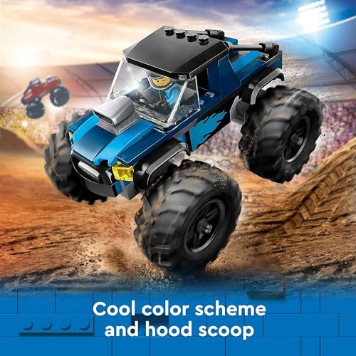 Lego City 60402 Blue Monster Truck Toy Vehicle Set