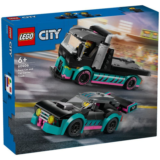 Lego 60406 Race Car And Car Carrier City 6+