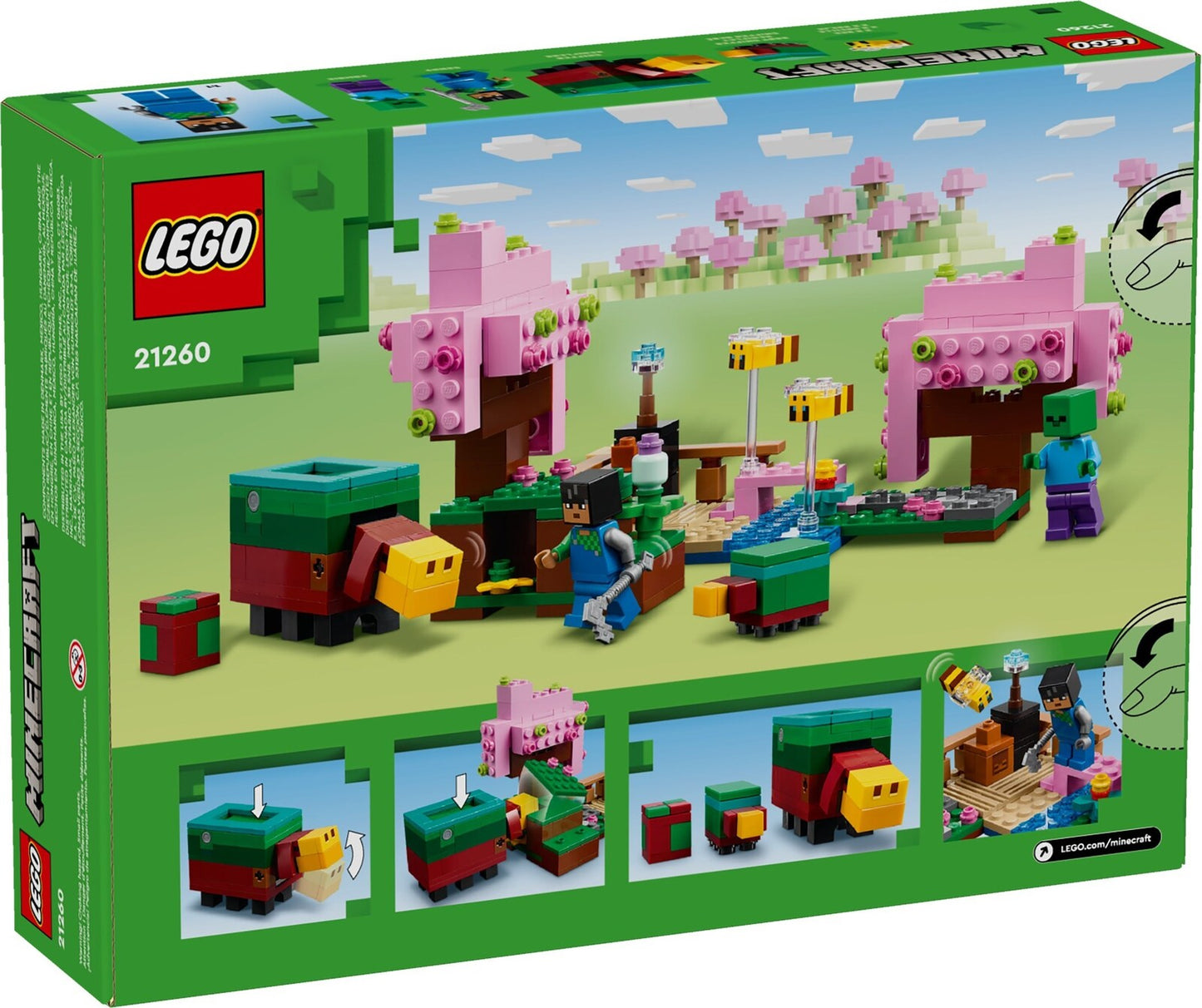 Lego 21260 Minecraft The Cherry Blossom Age 8+