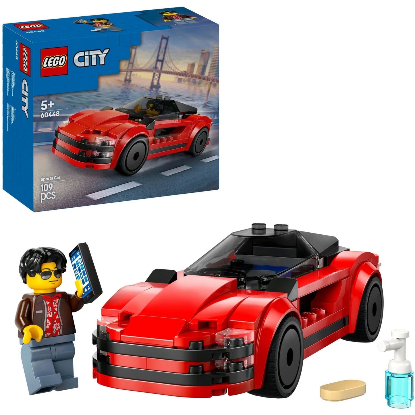 Lego City Red Sports Car - 60448