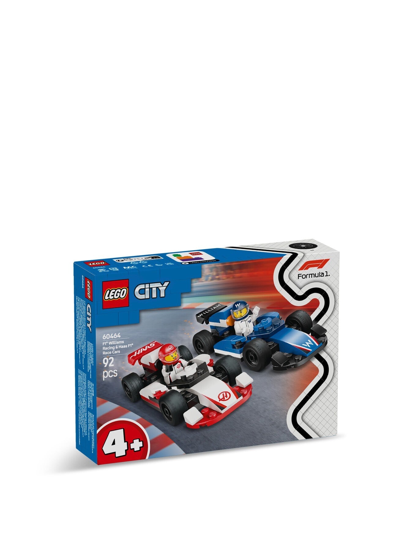 Lego City F1 Williams Racing & Haas - 60464