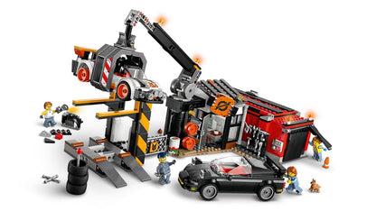 Lego City 60472 Scrapyard With Cars