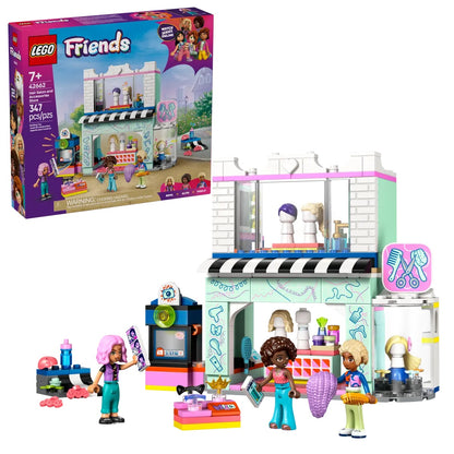 Lego Friends Hair Salon And Accessories Shop, Creative Pretend-play Building Toy Set 42662