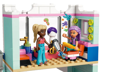 Lego Friends Hair Salon And Accessories Shop, Creative Pretend-play Building Toy Set 42662