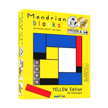 Mondrian Blocks - Yellow Edition