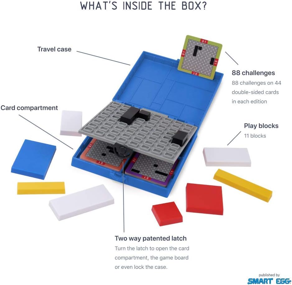 Mondrian Blocks - Blue