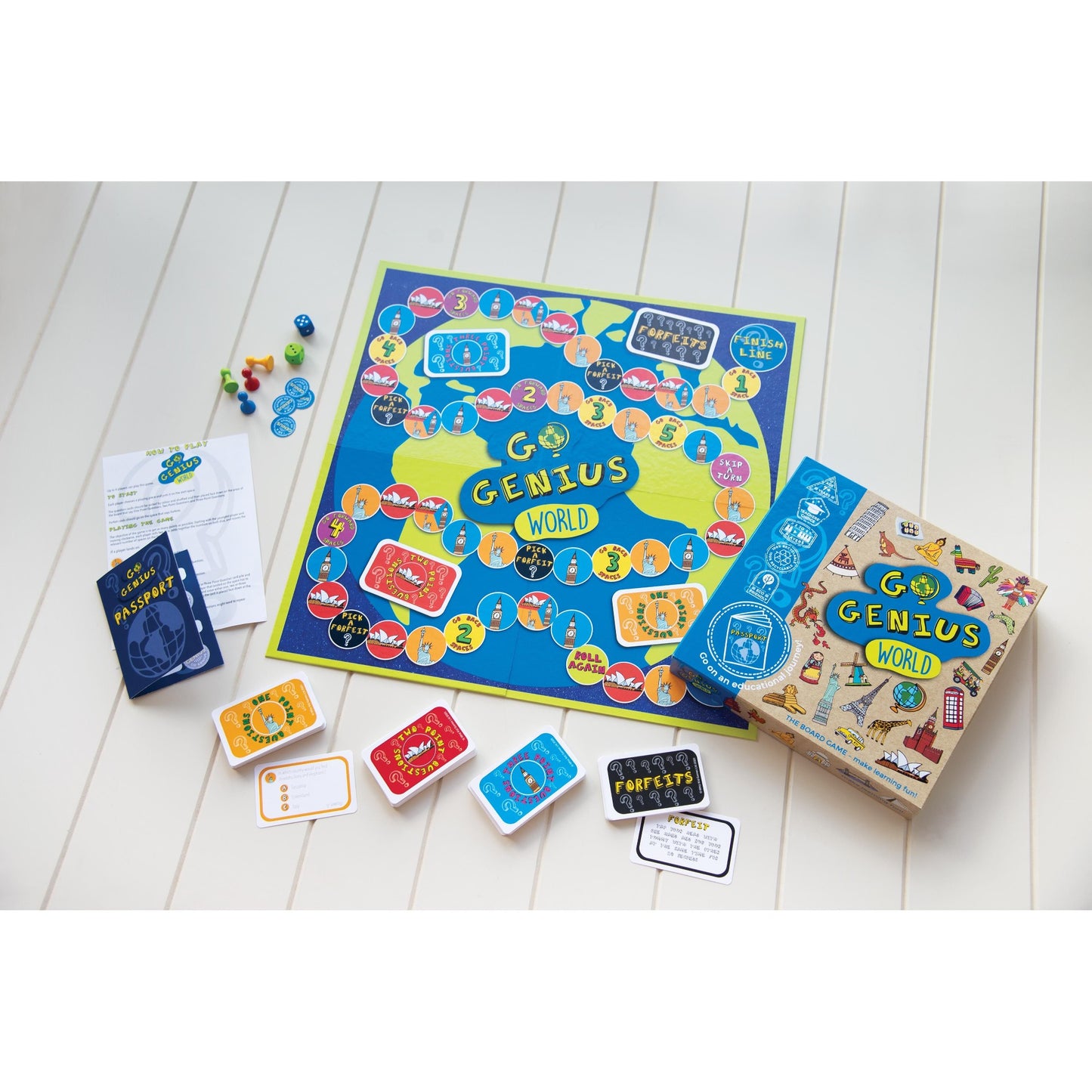 Go Genius World The Board Game