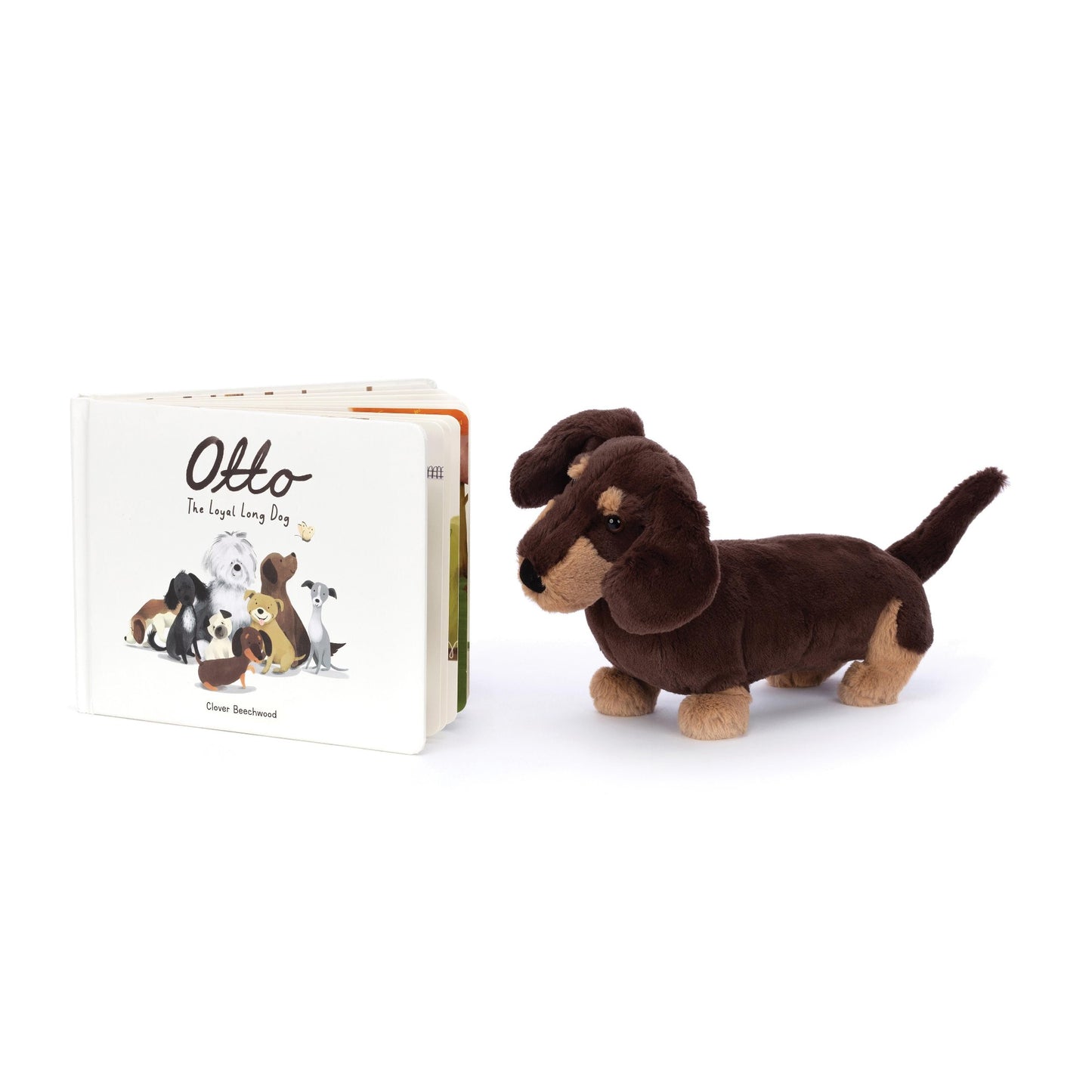 Jellycat Otto The Loyal Dog Book