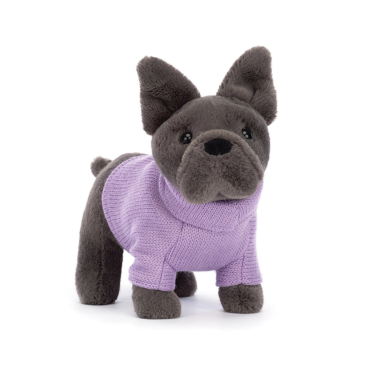 Jellycat Sweater French Bulldog Purple Ink