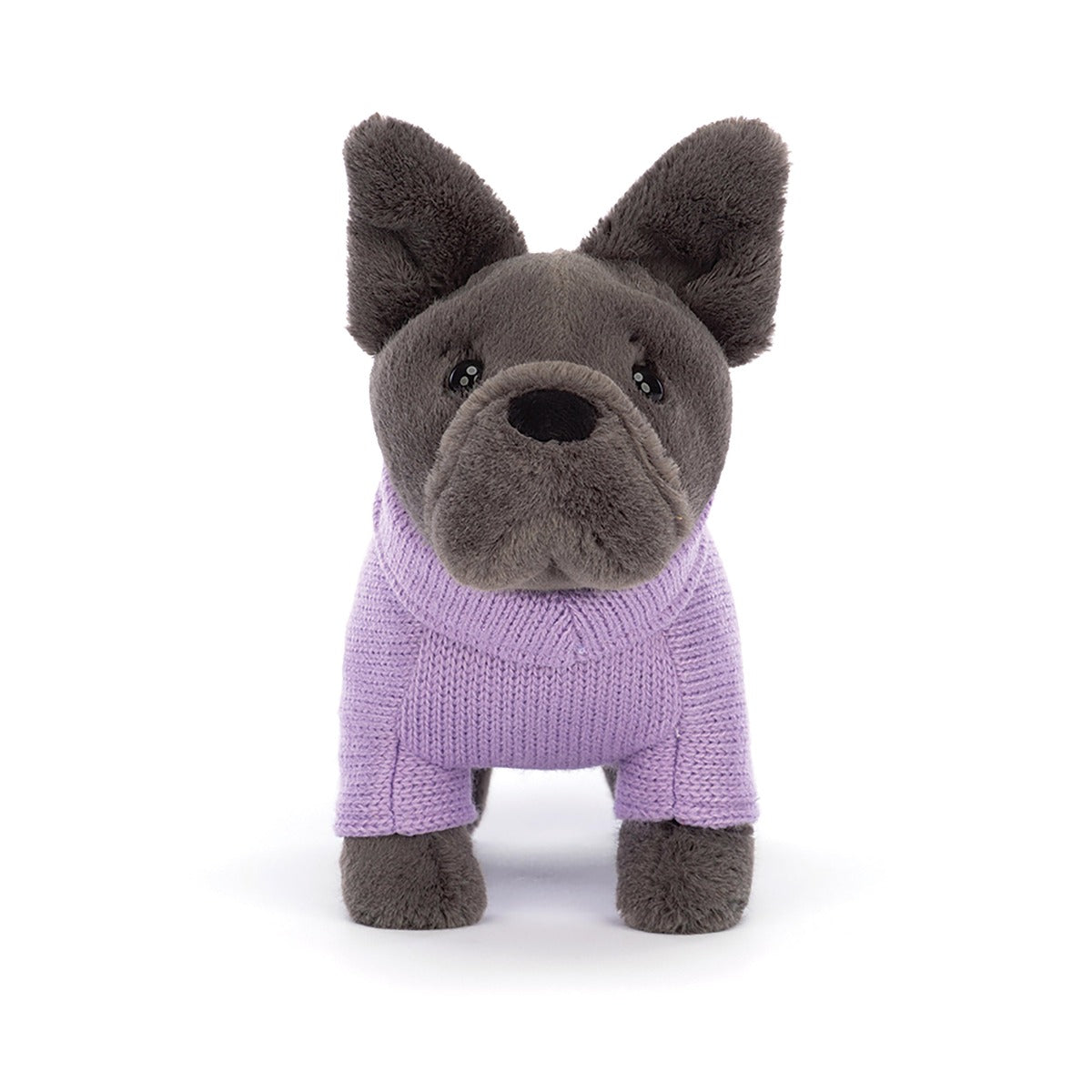 Jellycat Sweater French Bulldog Purple Ink