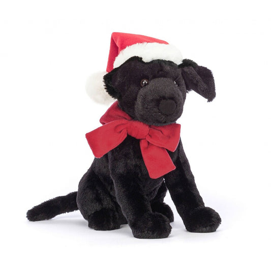 Jellycat Winter Warmer Pippa Black Labrdor