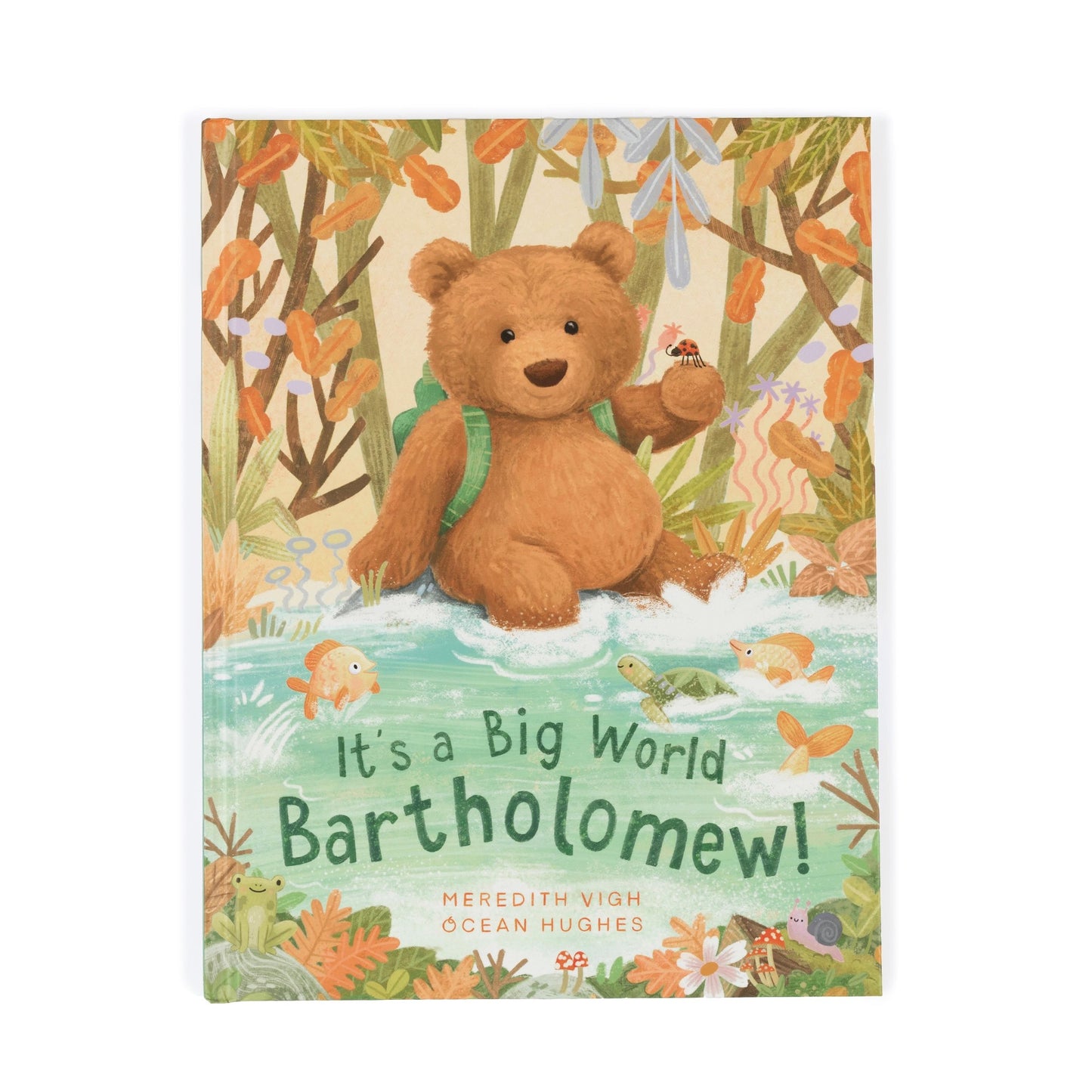 Jellycat It's A Big World Bartholomew! Book