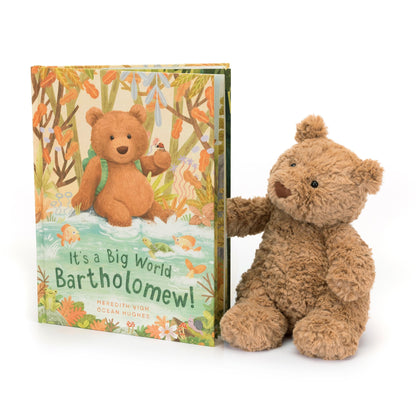 Jellycat It's A Big World Bartholomew! Book