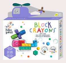 Haku Yoka Block Crayons - Helicopter