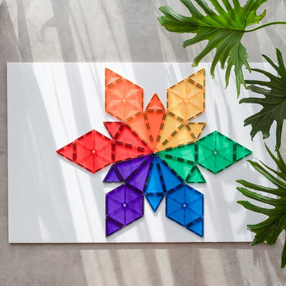 Rainbow Geometry Pack 30pc Connetix