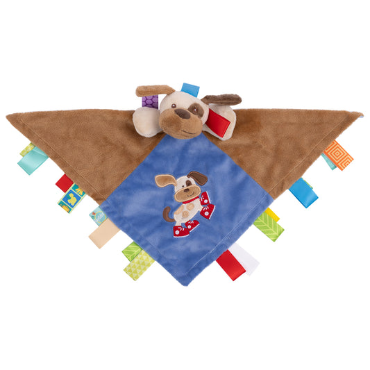 Mary Myer Taggies Buddy Dog Character Blanket