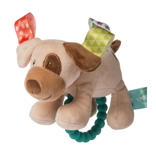 Mary Myer Taggies Buddy Dog Teether Rattle