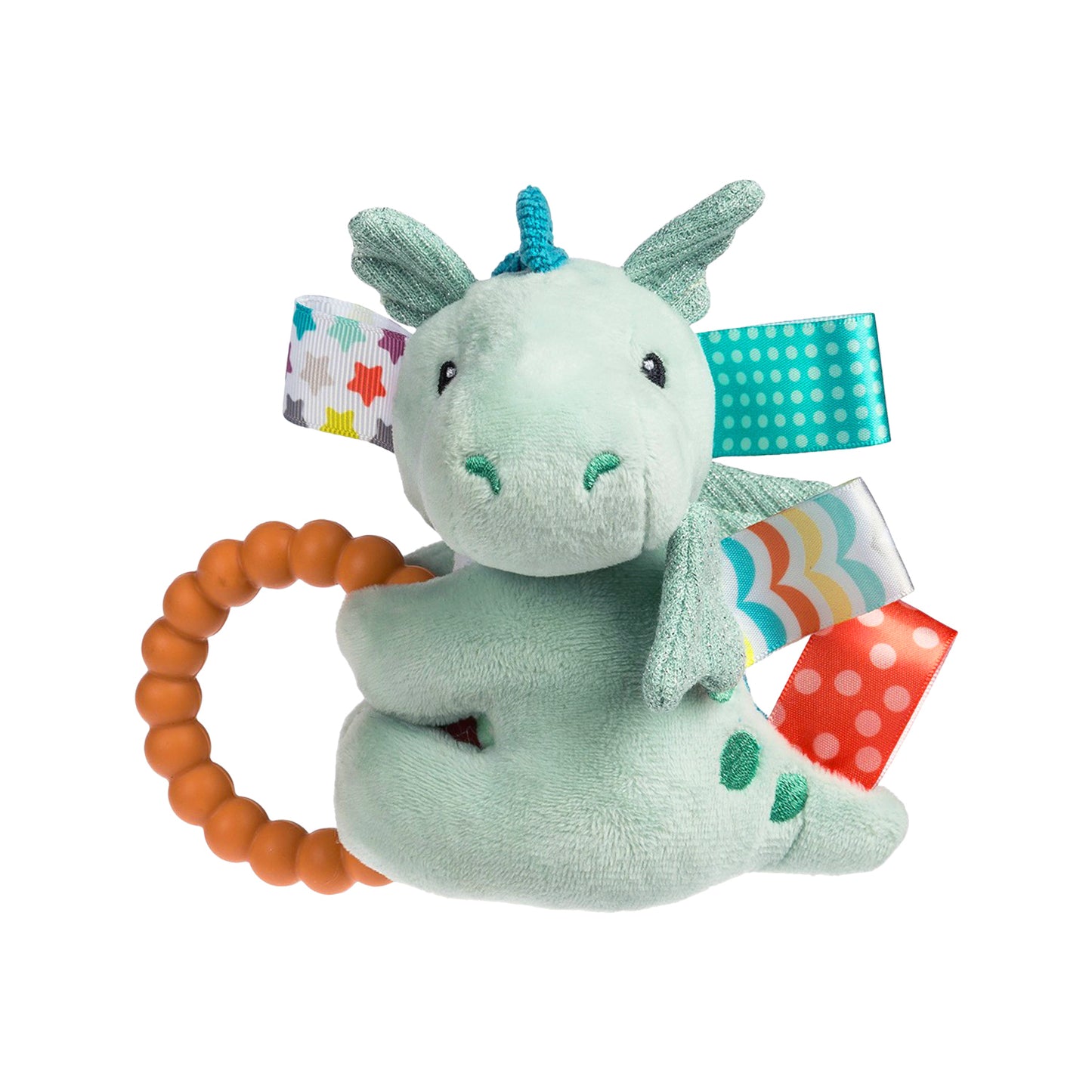 Mary Myer Taggies Drax Dragon Teether Rattle