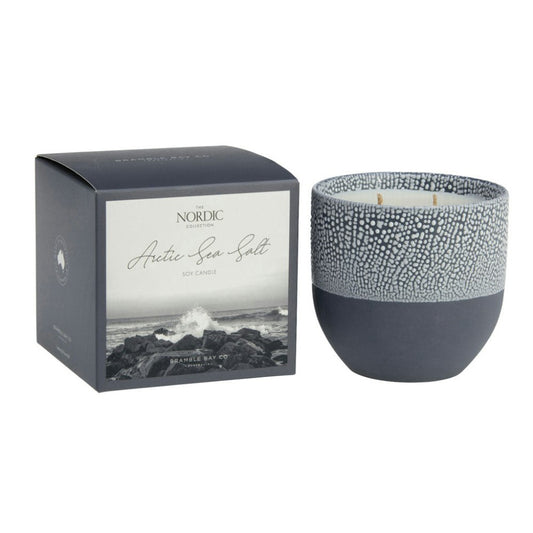 Artic Sea Salt Nordic Candle - Bramble Bay Co