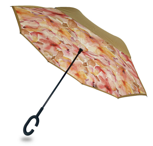 Painted Petals Reverse Umbrella