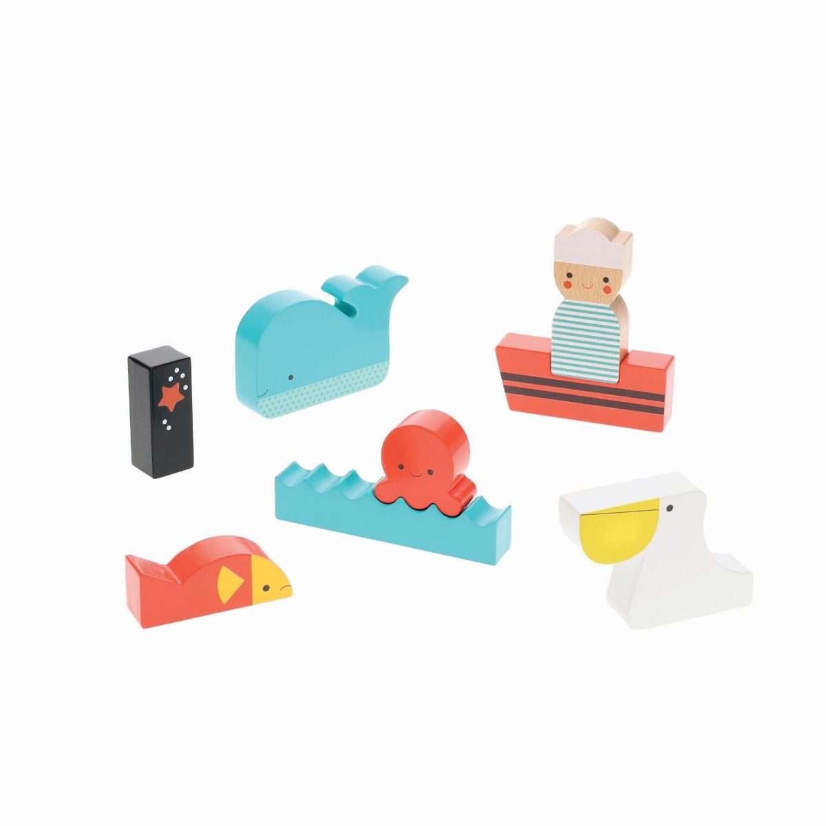 At Sea Wooden Puzzle & Play