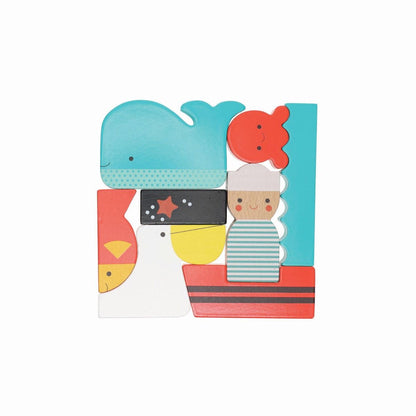 At Sea Wooden Puzzle & Play