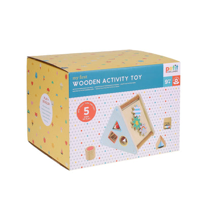 My First Wooden Activity Toy