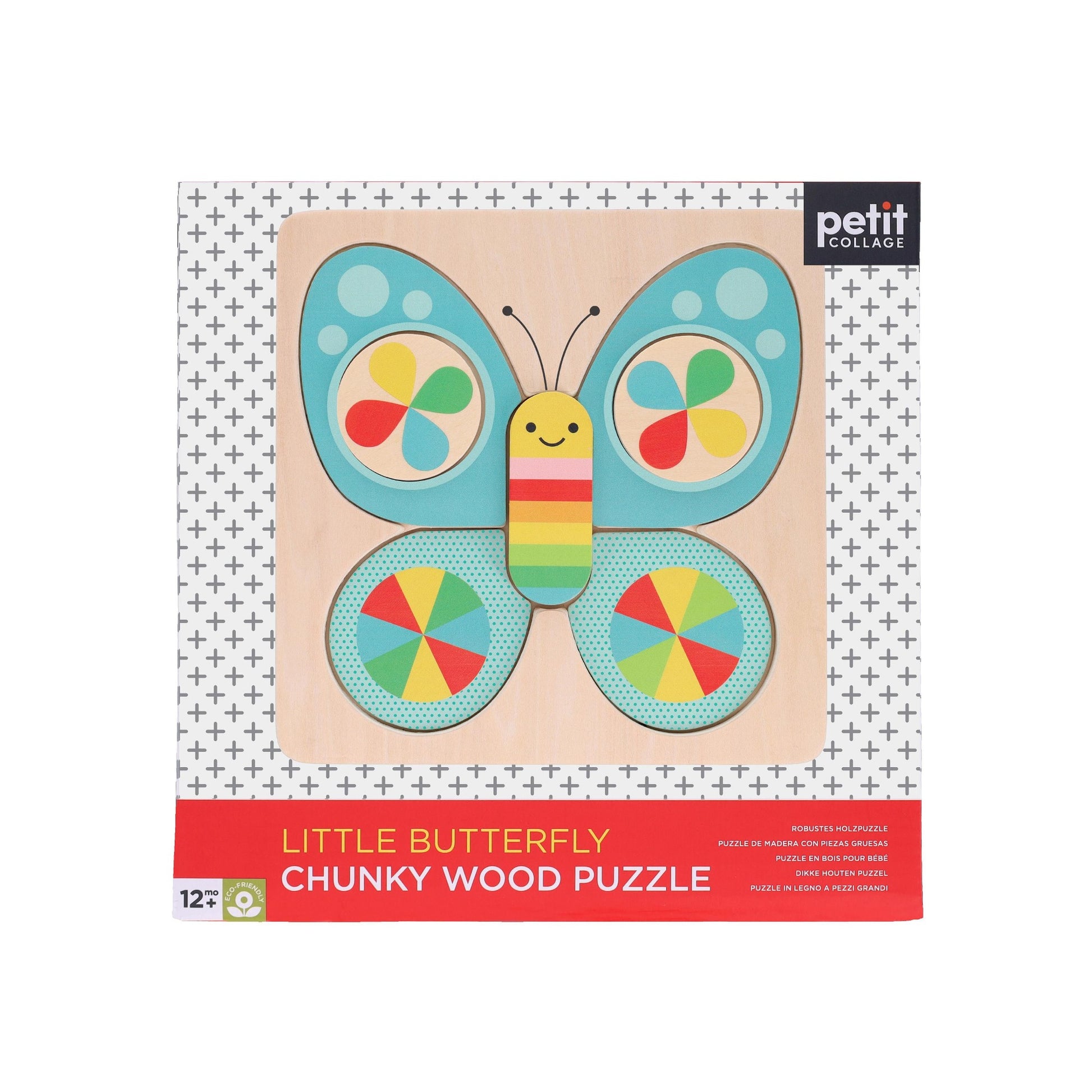 Little Butterfly Chunky Wood Puzzle