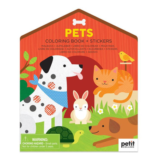 Pets Colouringbook With Stickers