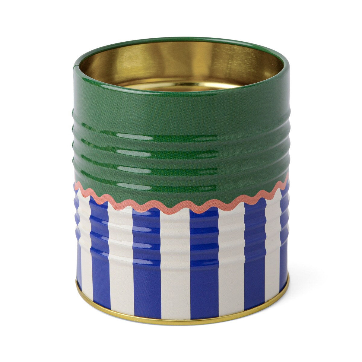 Dopo Solid & Striped Storage Tin