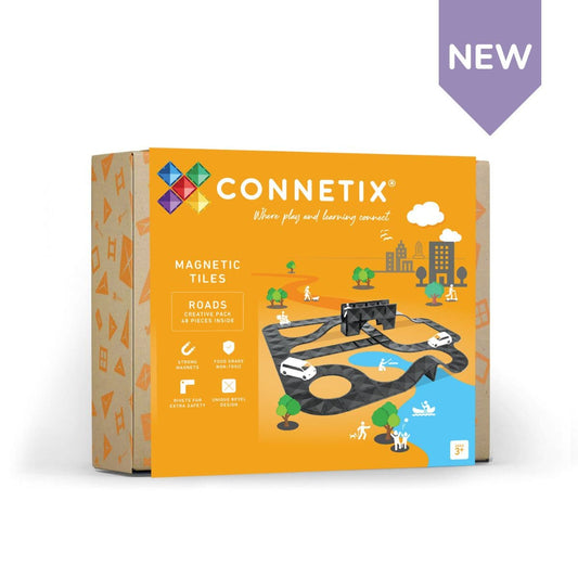 Connetix Creative Roads Pk 48pc